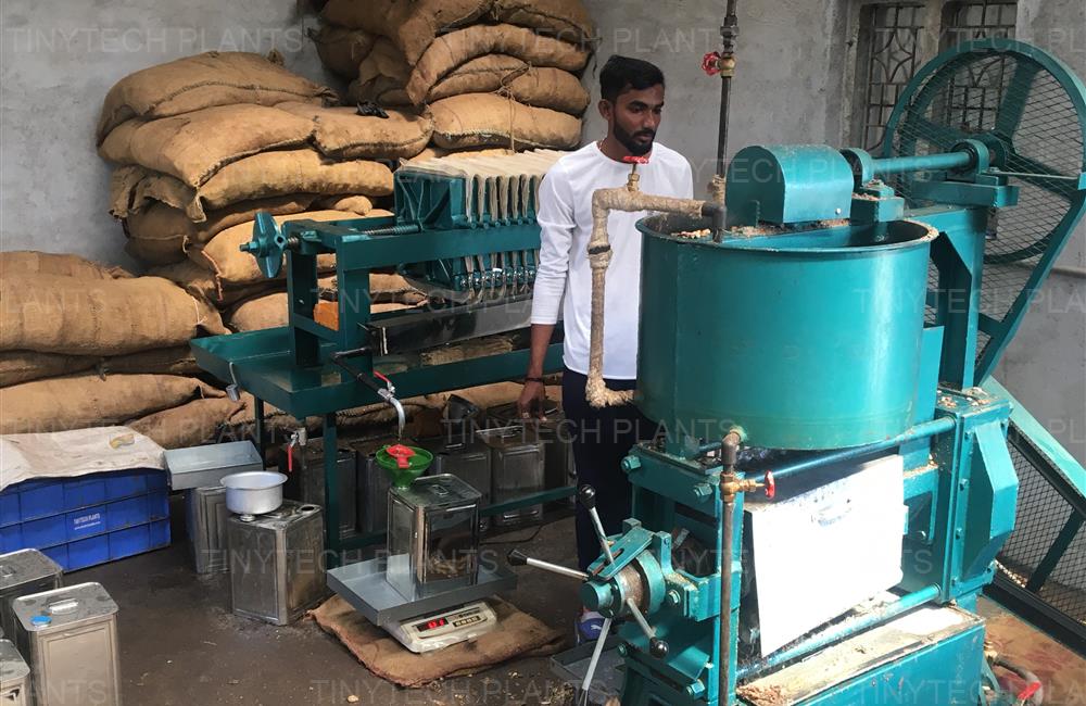 3 Ton Groundnut Mini Oil Mill Plant - Anandpar, INDIA