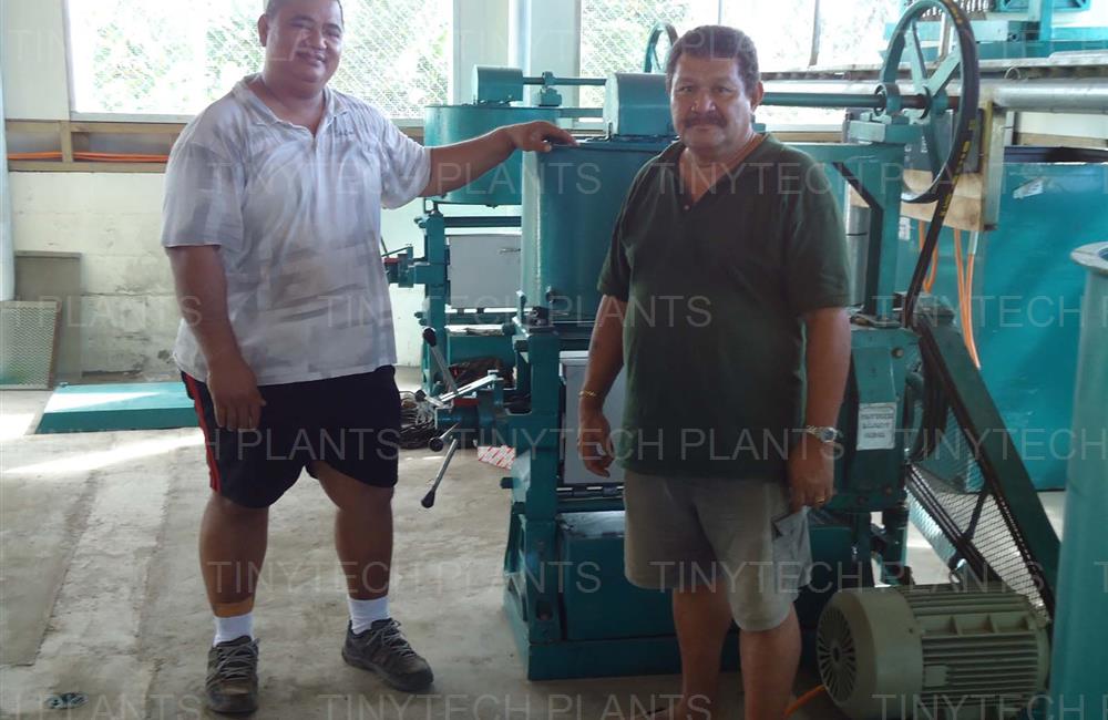 9 Tons Coconut Oil mill plant - SAMOA