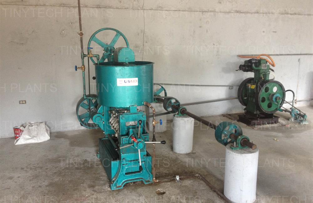 Diesel Engine Driven Oil Mill - Haiti